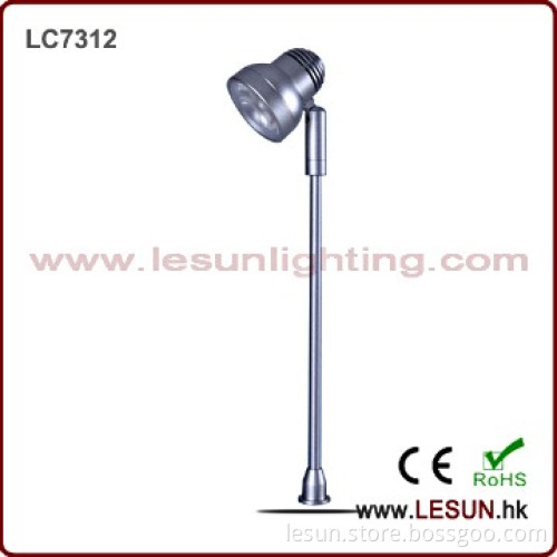 Energy saving 3*1W led cabinet lights for showcase LC7312